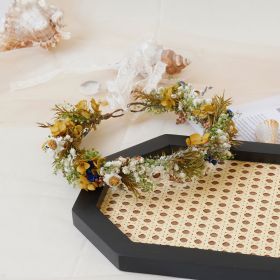 Baby Breath Crown, Dried Crown, Bride Crown, Wedding Crown, Daily Crown, Party Crown, Birthday Crown.