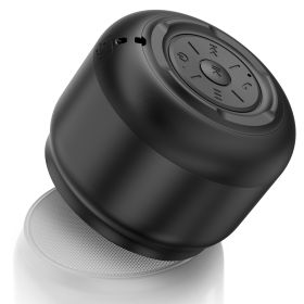 JYX Portable Bluetooth Speaker & Powerful Sound And Deep Bass Party Speaker For Home & Outdoor And Travel (Color: Black)